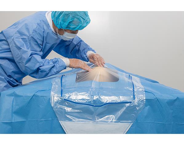 Craniotomy drape